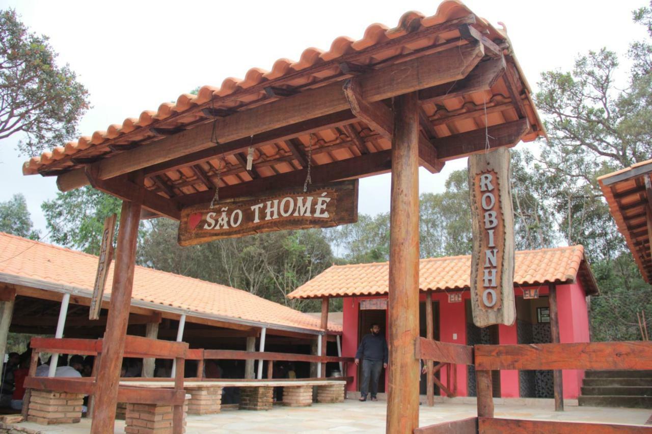 Chales E Camping Do Robinho 1 São Tomé das Letras Pokoj fotografie