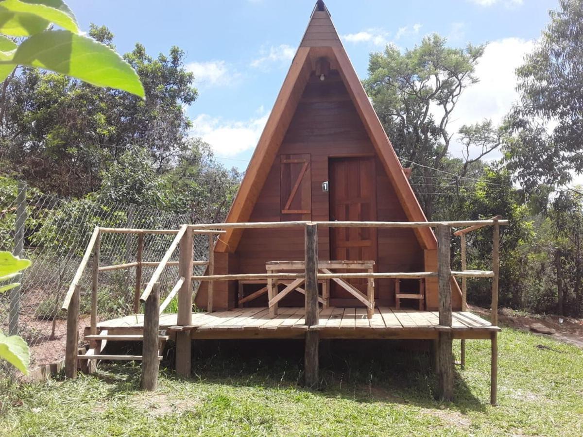 Chales E Camping Do Robinho 1 São Tomé das Letras Exteriér fotografie